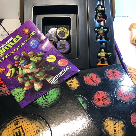 Teenage Mutant Ninja Turtles Foot Clan Street Fight Game 2014 French instruction - Picture 15 of 16